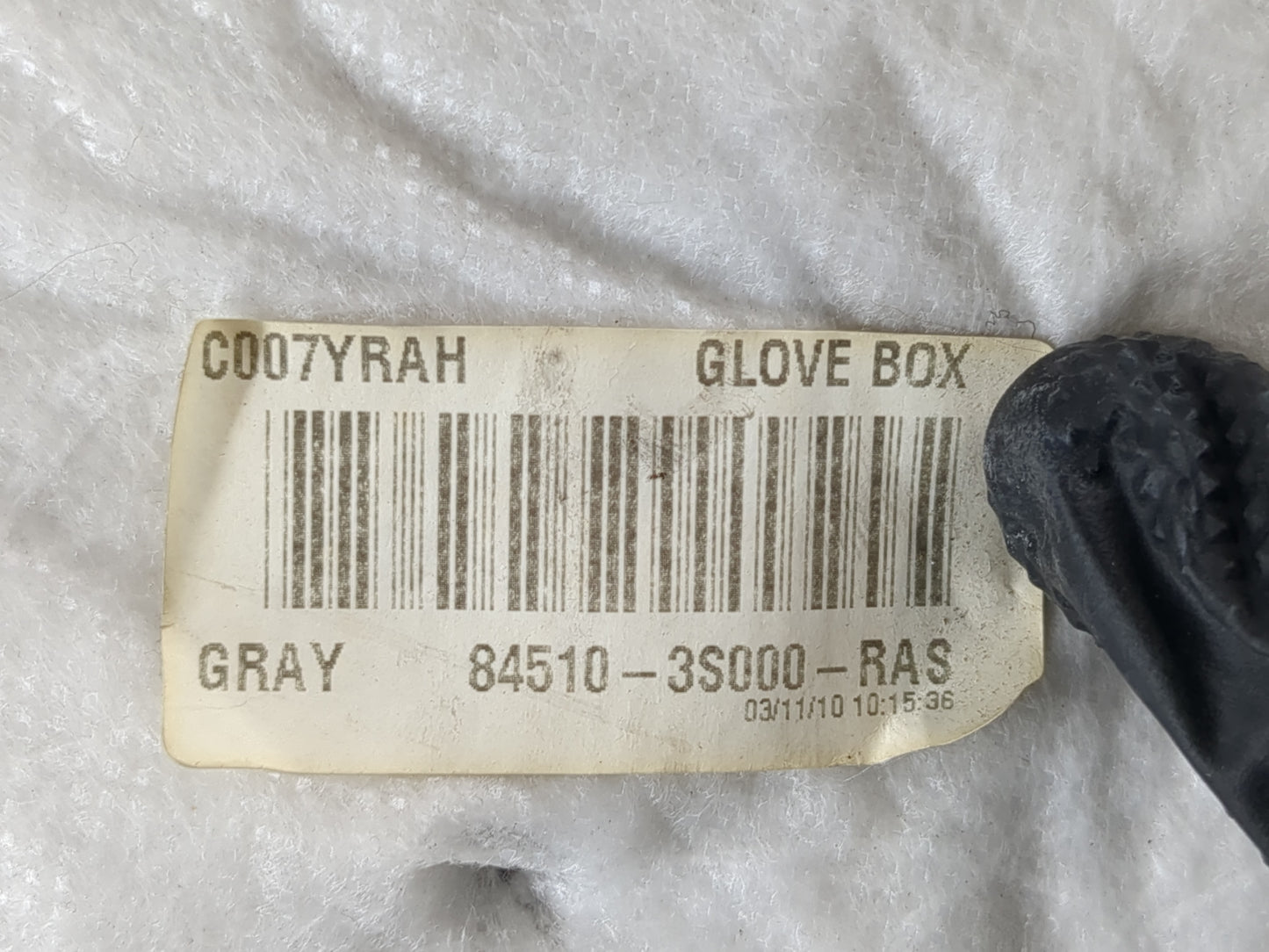 2011 Hyundai Sonata Passenger Glove Box Door Storage Compartment 956607 - Oemusedautoparts1.com