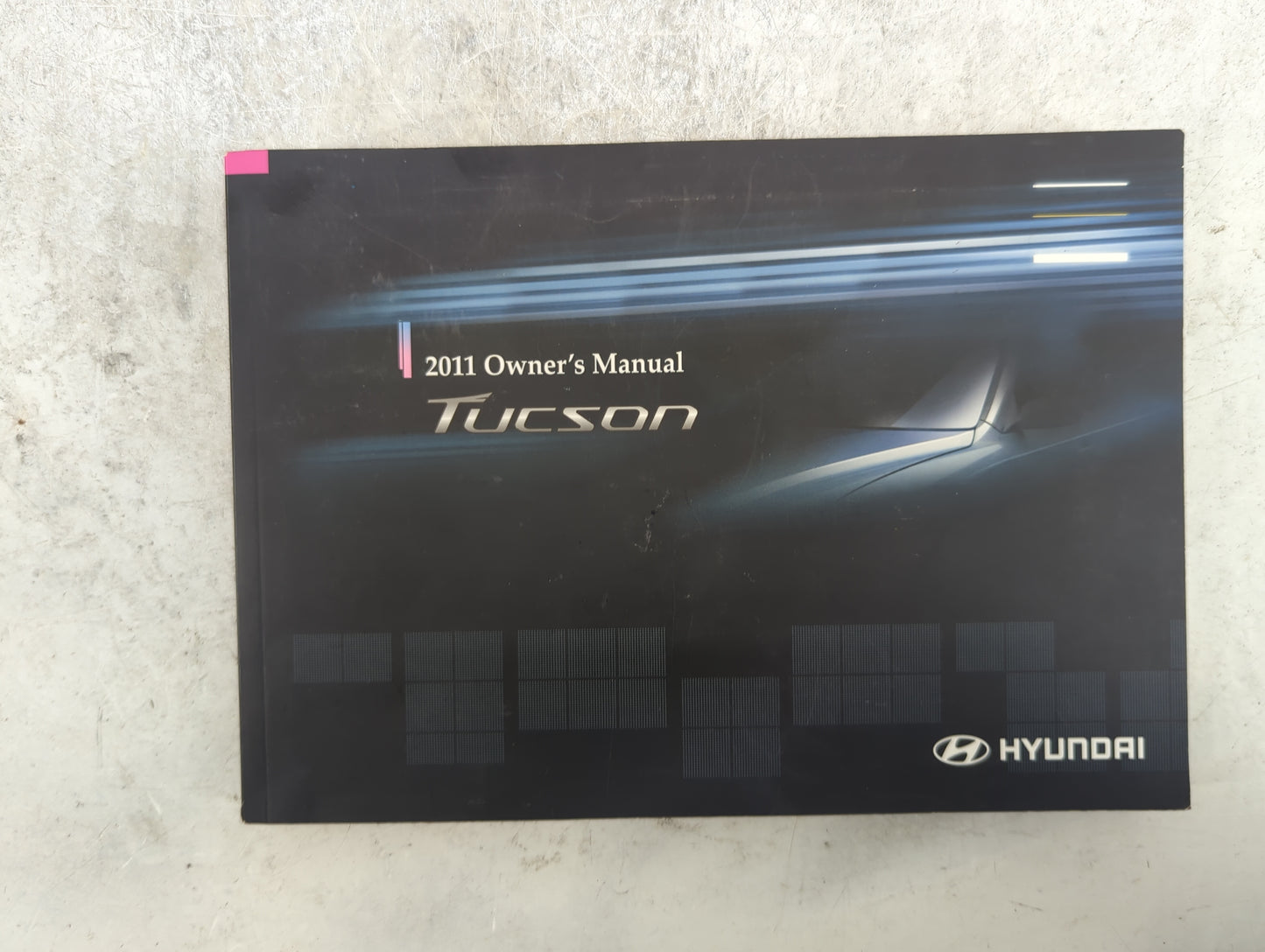 2011 Hyundai Tucson Owners Manual Book Guide P/N:A2SO-EU06C OEM Used Auto Parts - Oemusedautoparts1.com