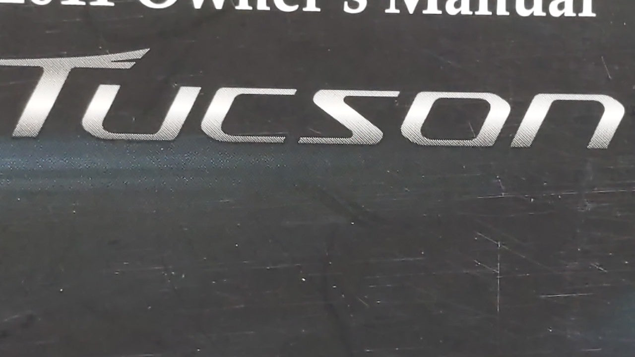 2011 Hyundai Tucson Owners Manual Book Guide OEM Used Auto Parts - Oemusedautoparts1.com