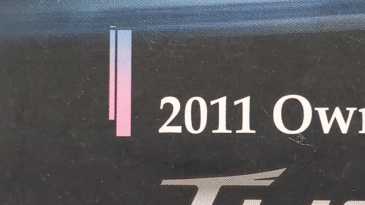 2011 Hyundai Tucson Owners Manual Book Guide OEM Used Auto Parts - Oemusedautoparts1.com