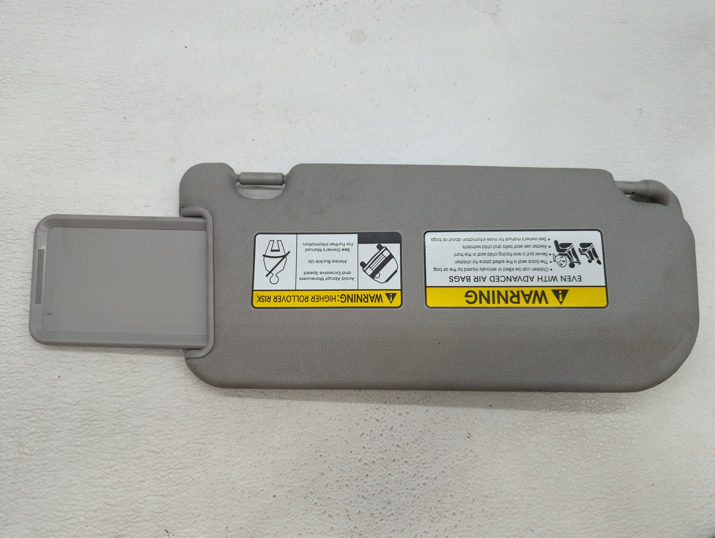2010-2015 Hyundai Tucson Sun Visor Shade Replacement Driver Left Mirror Fits Fits 2010 2011 2012 2013 2014 2015 OEM Used Aut