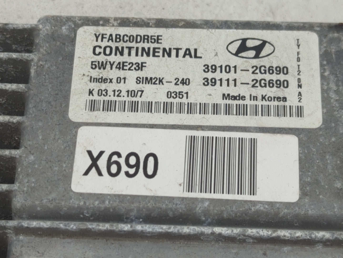 Hyundai Sonata Sonata Electric Control Module - Oemusedautoparts1.com