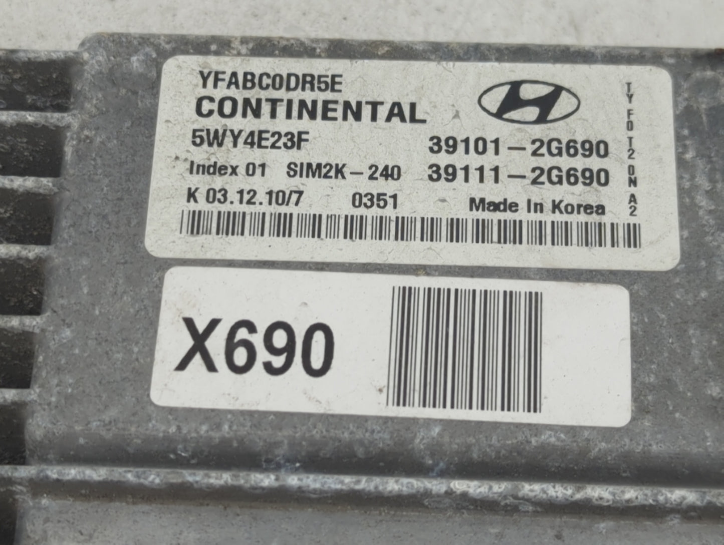 Hyundai Sonata Sonata Electric Control Module - Oemusedautoparts1.com