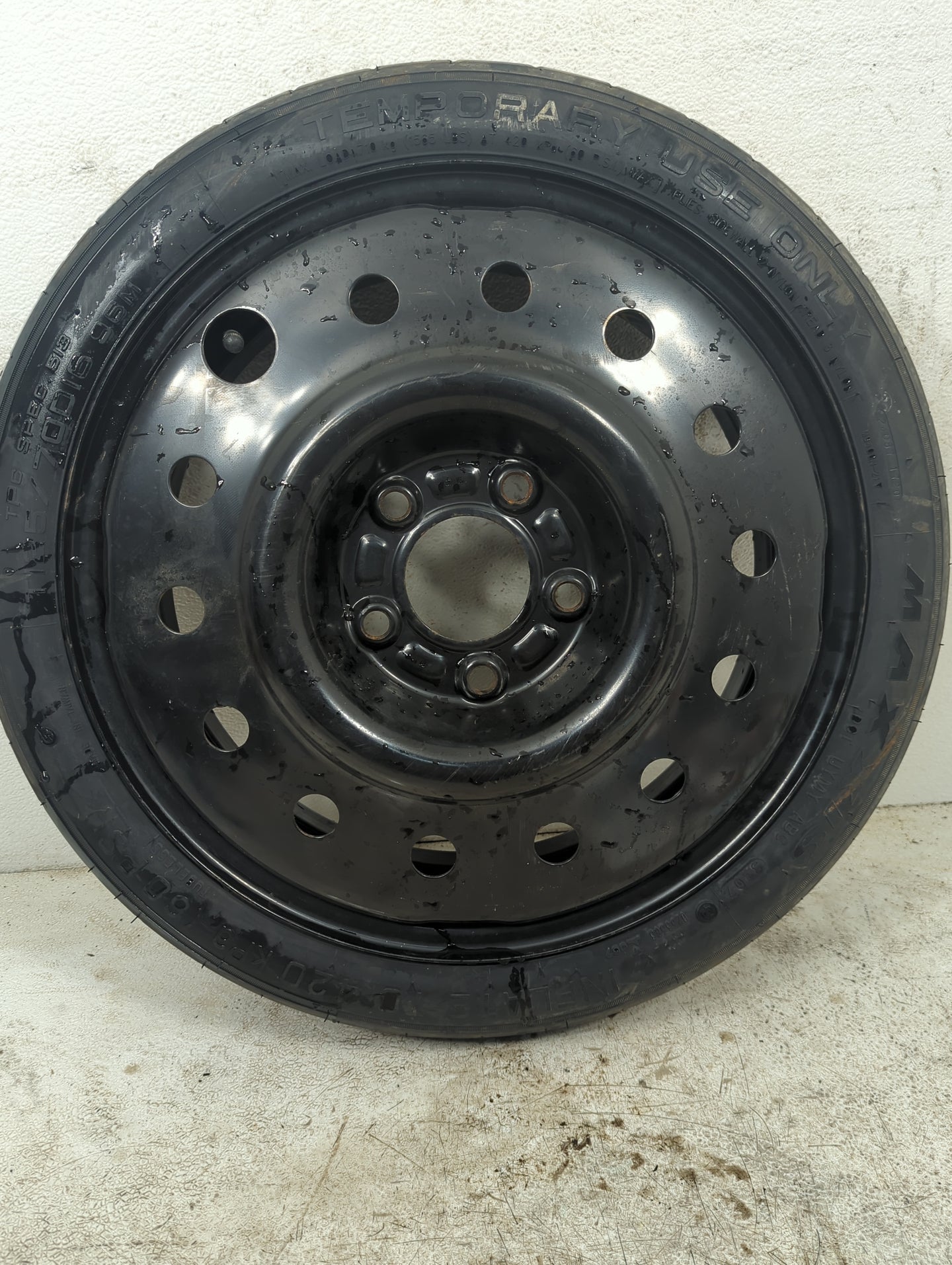 2011 Hyundai Sonata Sonata Spare Donut Tire Wheel Rim Oem - Oemusedautoparts1.com