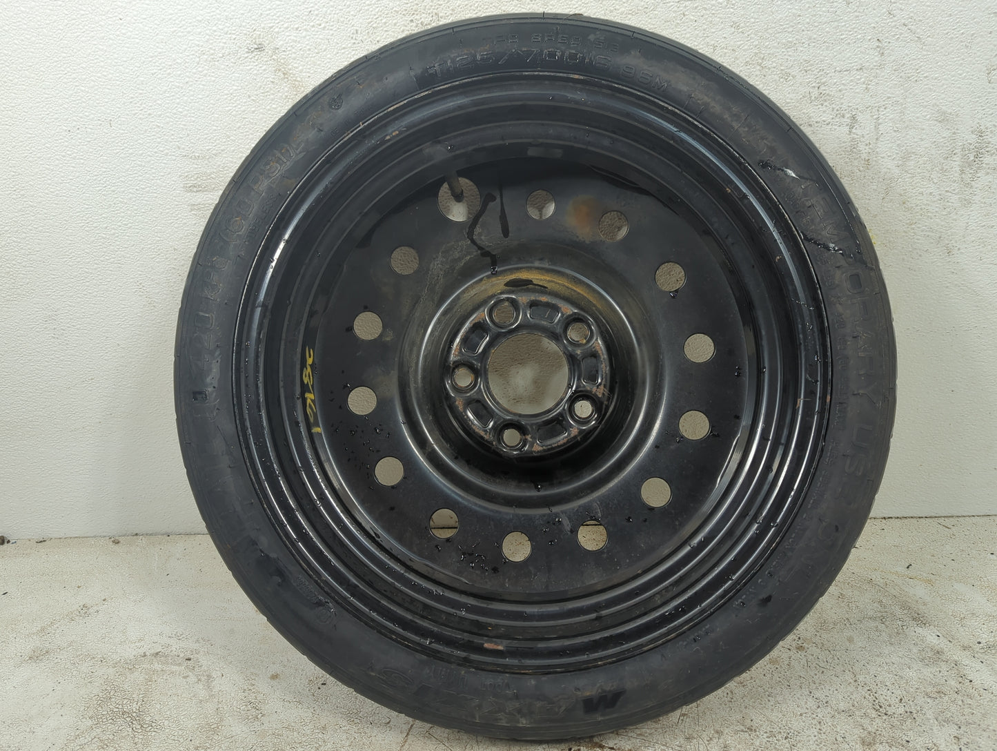 2011 Hyundai Sonata Sonata Spare Donut Tire Wheel Rim Oem - Oemusedautoparts1.com