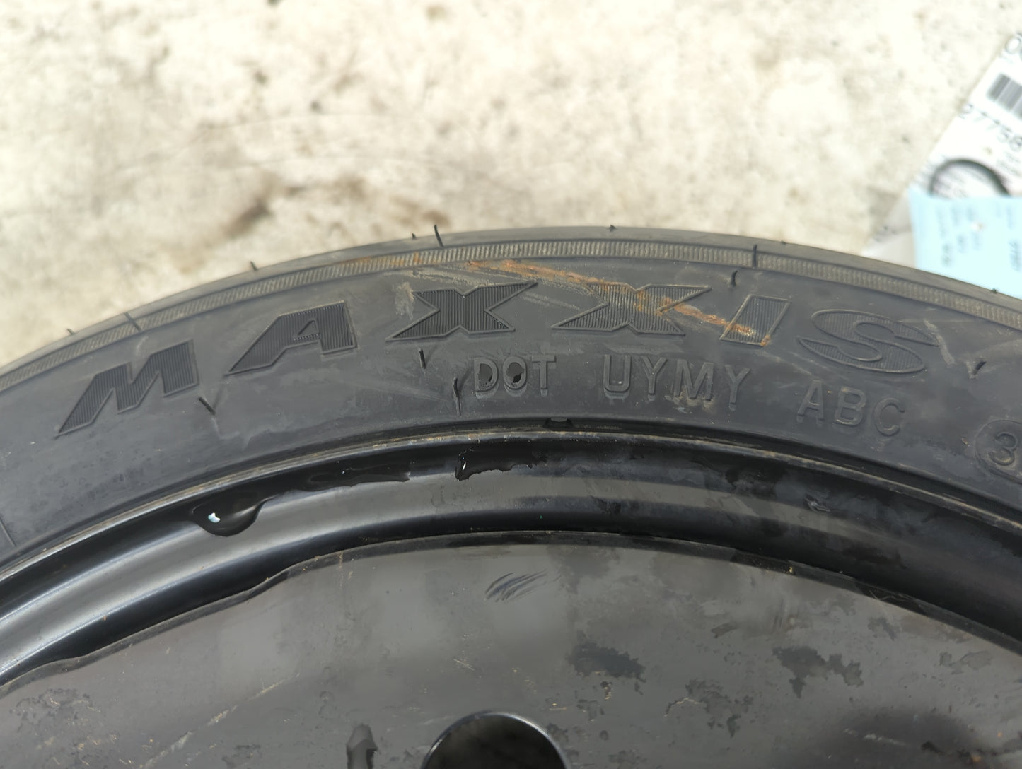 2011 Hyundai Sonata Sonata Spare Donut Tire Wheel Rim Oem - Oemusedautoparts1.com