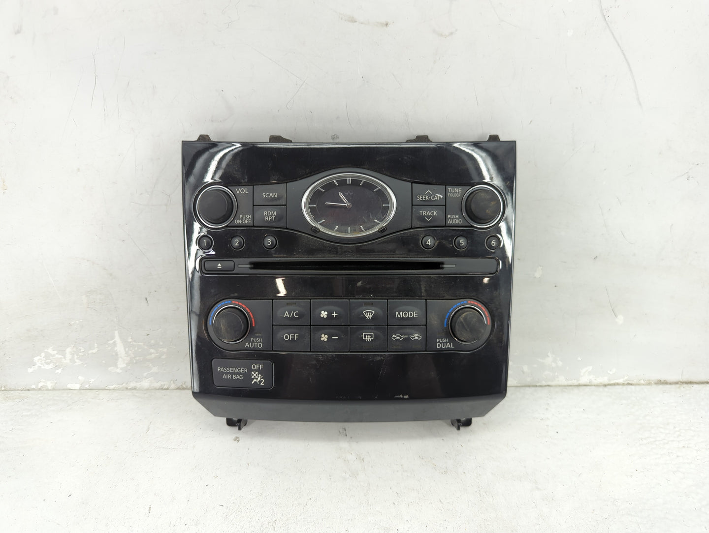 2011 Infiniti Ex35 Climate Control Module Temperature AC/Heater Replacement P/N:27500-1BA0A 27500 1BA0A Fits OEM Used Auto P
