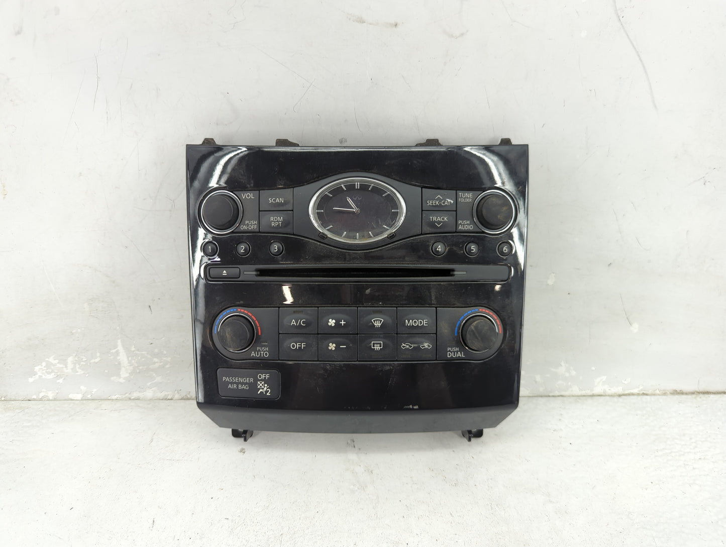 2011 Infiniti Ex35 Climate Control Module Temperature AC/Heater Replacement P/N:27500-1BA0A 27500 1BA0A Fits OEM Used Auto P