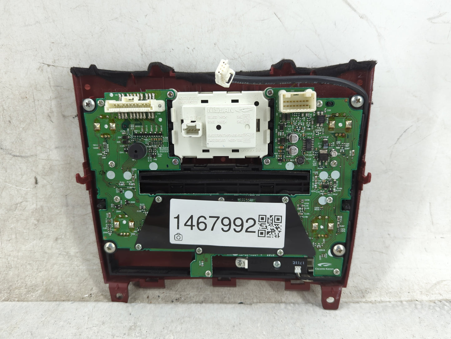 2010-2012 Infiniti Ex35 Climate Control Module Temperature AC/Heater Replacement P/N:25810 1CA0B Fits OEM Used Auto Parts - 