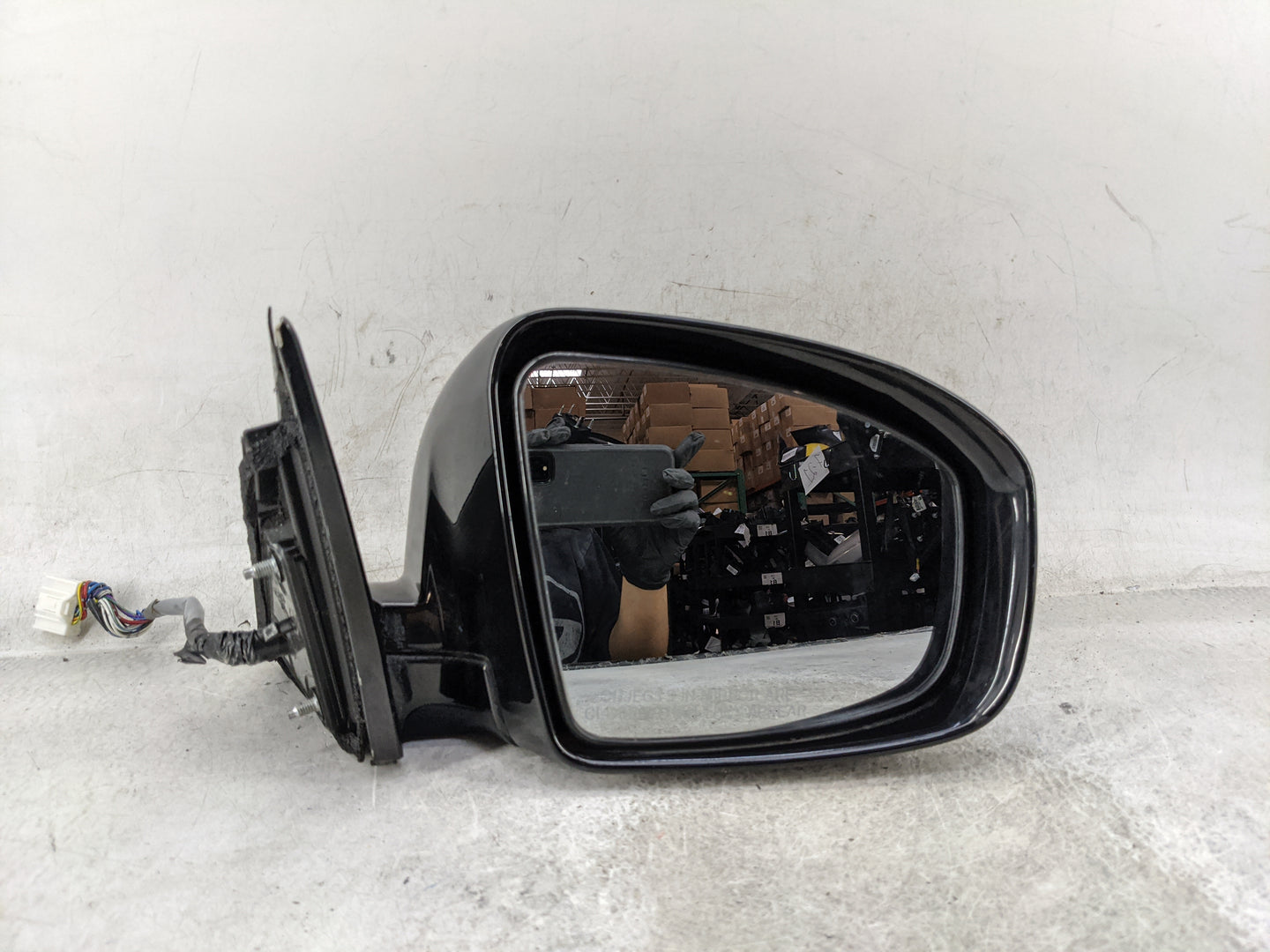 2008-2012 Infiniti Ex35 Passenger Side View Mirror - Right Door Mirror OEM Used - Oemusedautoparts1.com