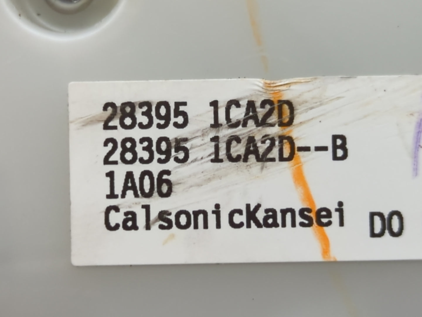 2010-2012 Infiniti Fx35 Climate Control Module Temperature AC/Heater Replacement P/N:28395 1CA2D Fits OEM Used Auto Parts - 