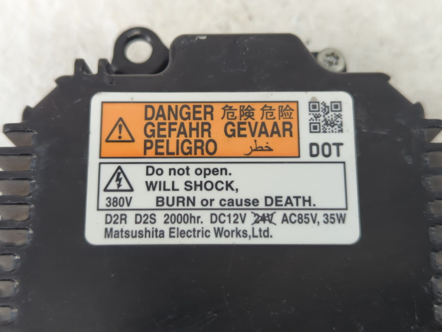 2009-2012 Infiniti Fx35 Headlight Ballast Head Light - Oemusedautoparts1.com