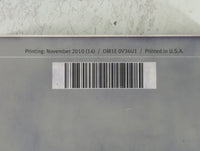 2011 Infiniti G20 Owners Manual Book Guide P/N:OM1E 0V36U1 OEM Used Auto Parts - Oemusedautoparts1.com