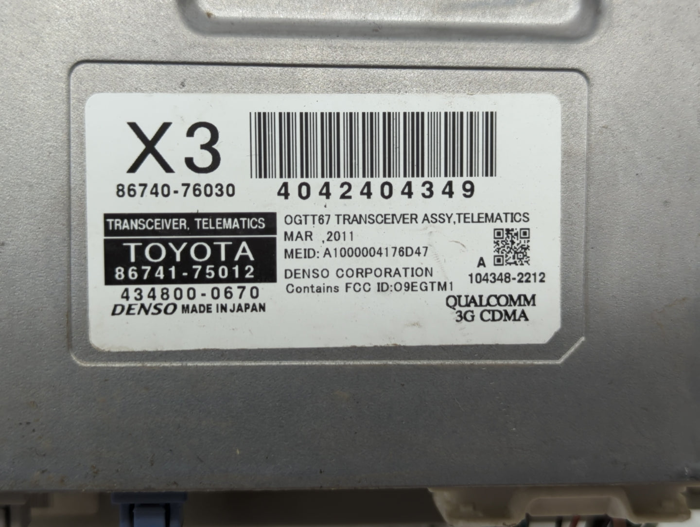 Infiniti G35 Am Fm Cd Player Radio Receiver - Oemusedautoparts1.com