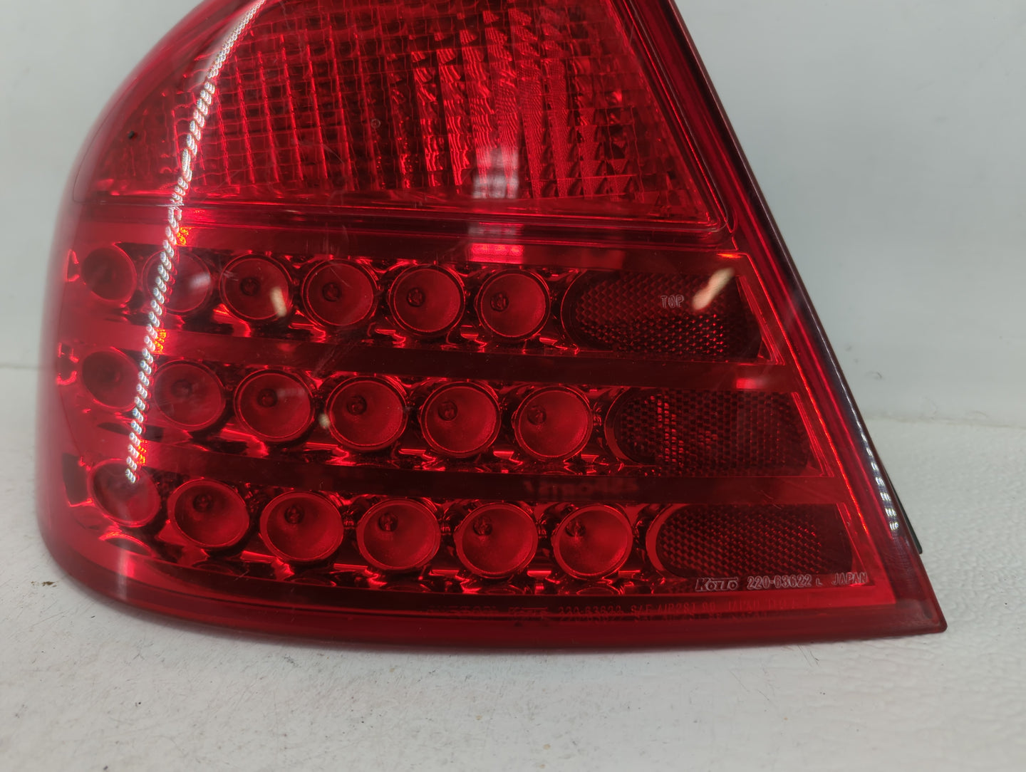 2011 Infiniti G35 Tail Light Assembly Driver Left OEM P/N:220-63622 Fits OEM Used Auto Parts - Oemusedautoparts1.com