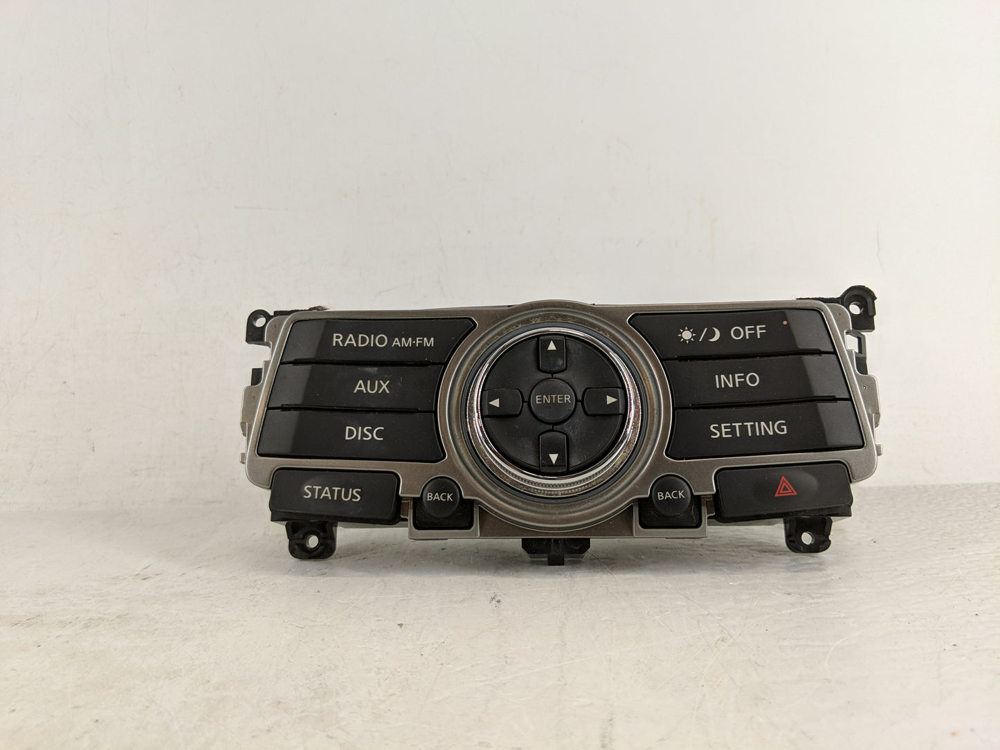 2008-2013 Infiniti G37 Radio Control Panel - Oemusedautoparts1.com