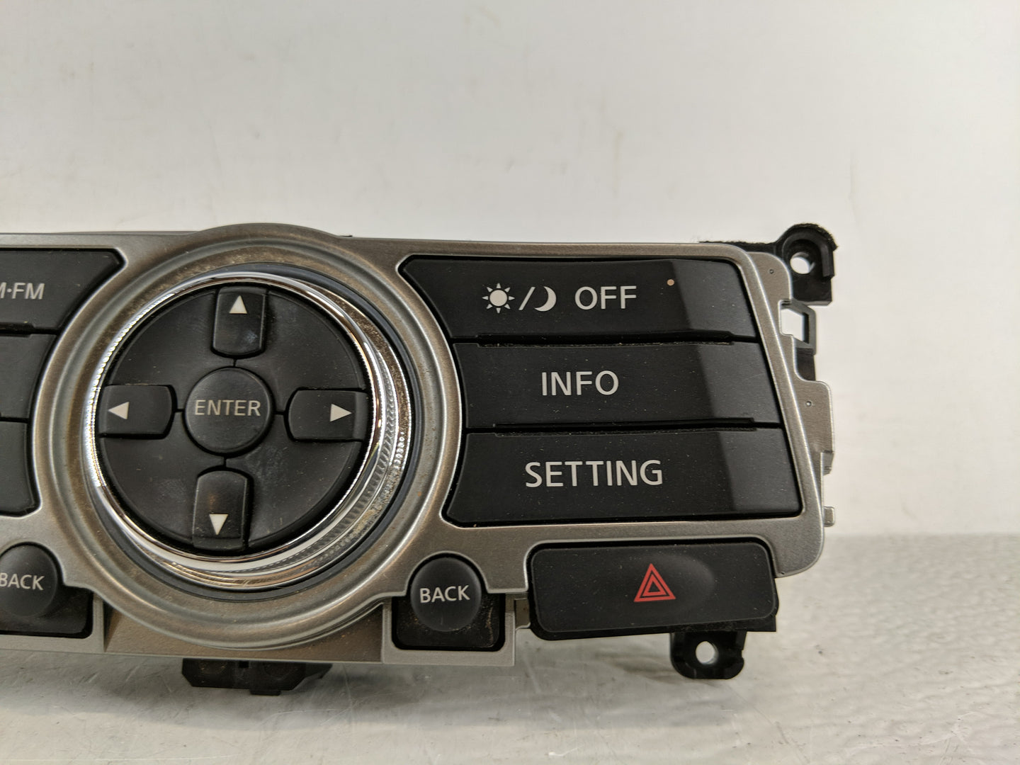 2008-2013 Infiniti G37 Radio Control Panel - Oemusedautoparts1.com