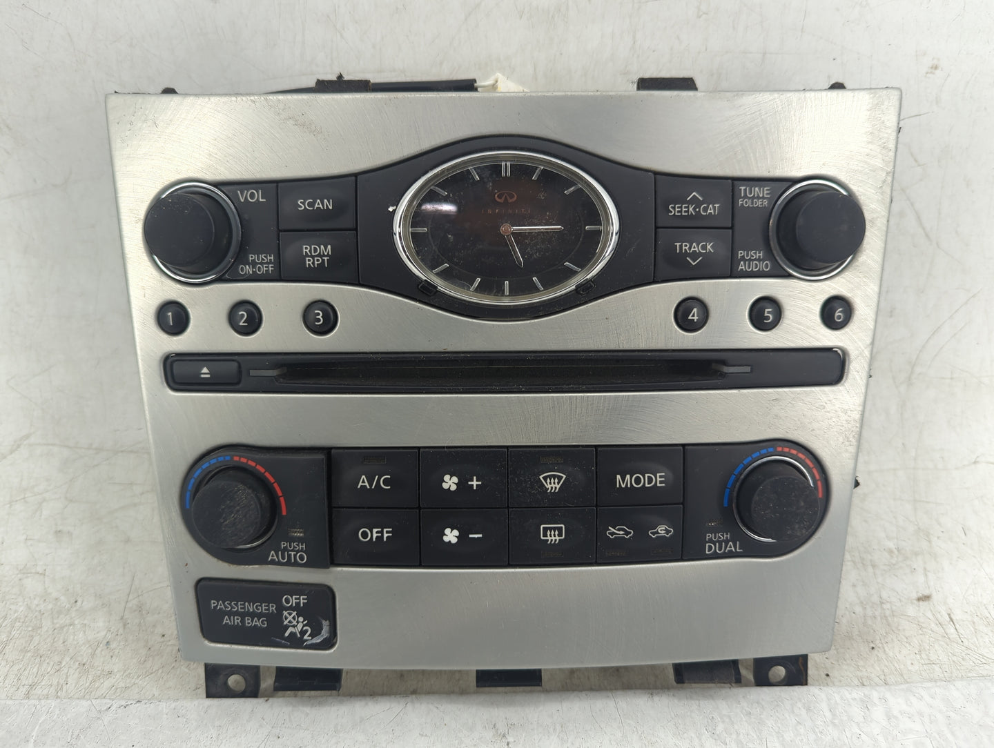 2010-2013 Infiniti G37 Climate Control Module Temperature AC/Heater Replacement P/N:28395 1CA0E 25810 1CA0E Fits OEM Used Au