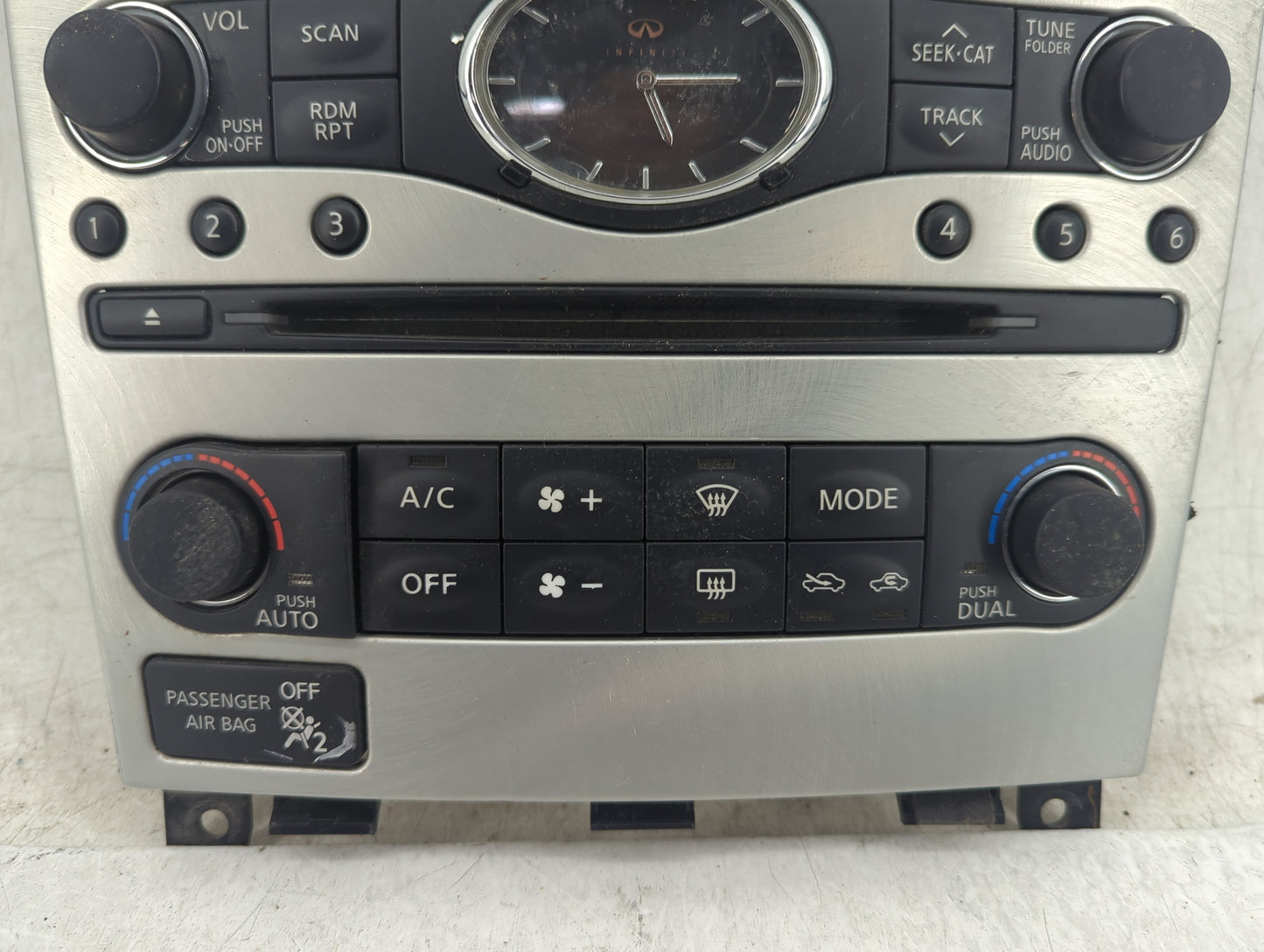 2010-2013 Infiniti G37 Climate Control Module Temperature AC/Heater Replacement P/N:28395 1CA0E 25810 1CA0E Fits OEM Used Au