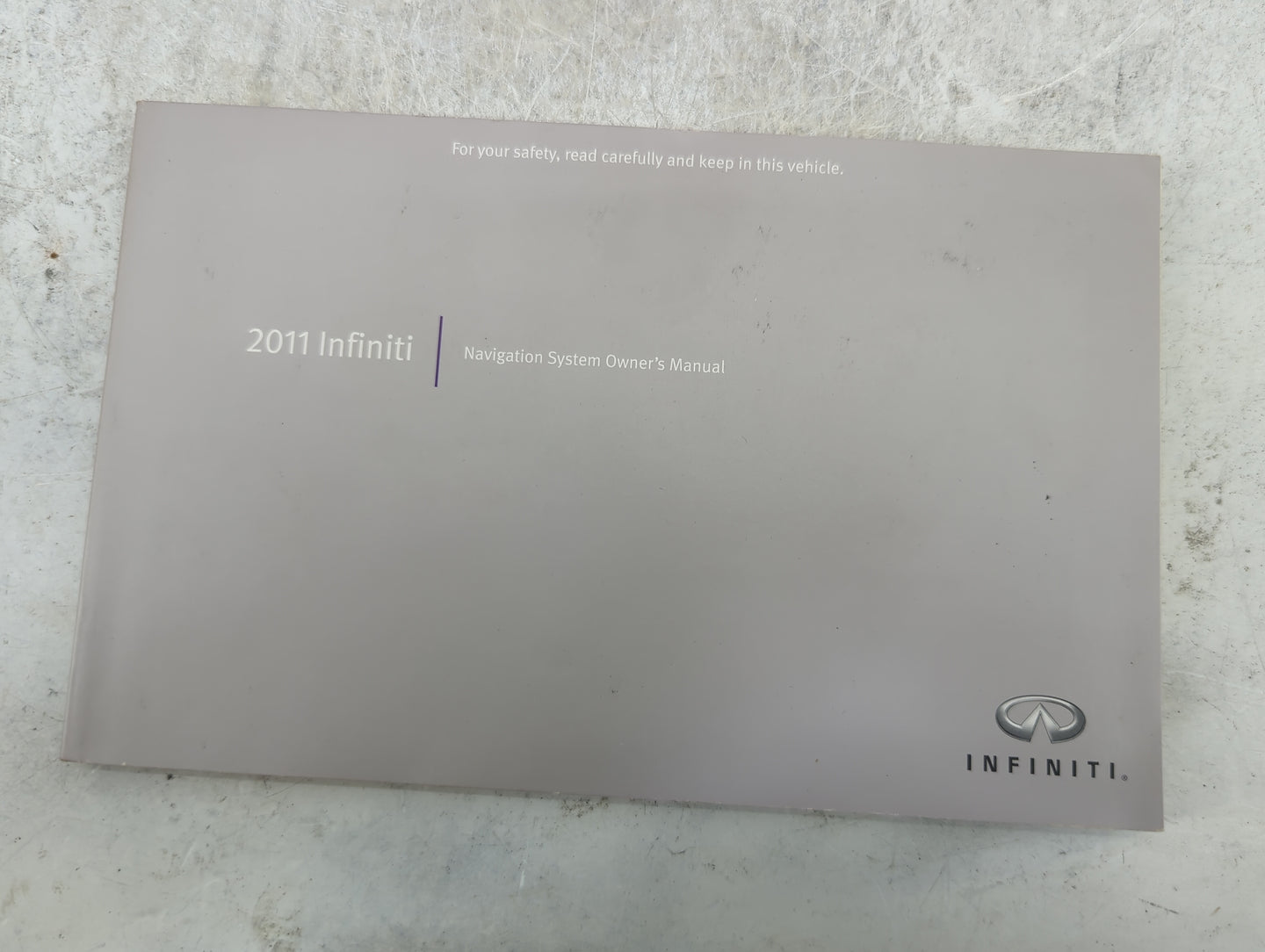 2011 Infiniti G37 Owners Manual Book Guide P/N:N11E-08TJU1 MB1E-1ALLU0, T00NA-1BU3D OEM Used Auto Parts - Oemusedautoparts1.