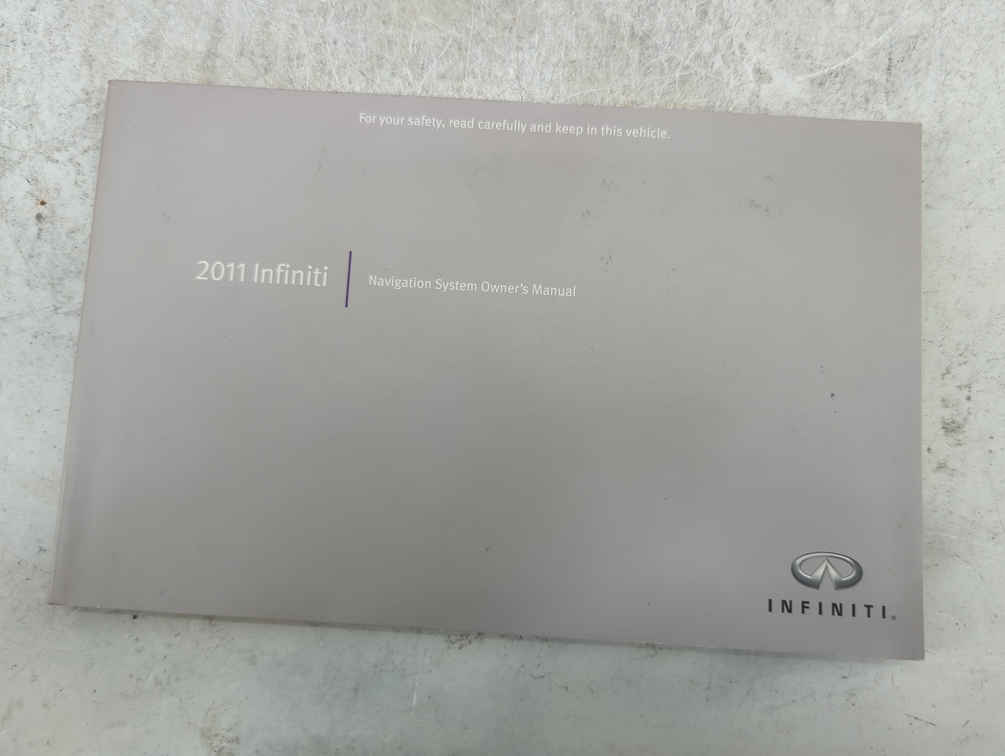 2011 Infiniti G37 Owners Manual Book Guide P/N:N11E-08TJU1 MB1E-1ALLU0, T00NA-1BU3D OEM Used Auto Parts - Oemusedautoparts1.