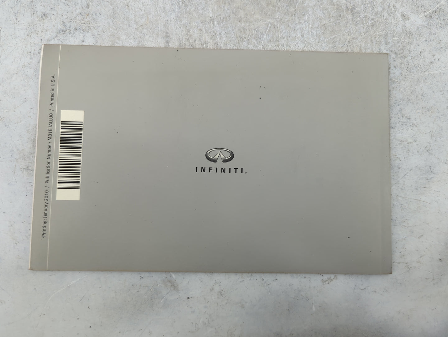 2011 Infiniti G37 Owners Manual Book Guide P/N:N11E-08TJU1 MB1E-1ALLU0, T00NA-1BU3D OEM Used Auto Parts - Oemusedautoparts1.