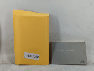 2011 Infiniti G37 Owners Manual Book Guide P/N:OM1E0V36U0 OEM Used Auto Parts - Oemusedautoparts1.com
