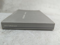 2011 Infiniti G37 Owners Manual Book Guide P/N:OM1E0V36U0 OEM Used Auto Parts - Oemusedautoparts1.com