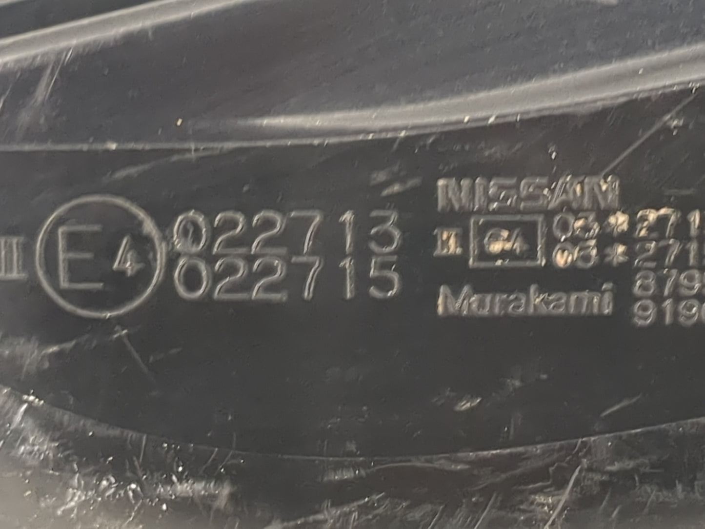 2009-2013 Infiniti G37 Driver Side View Mirror - Left Door Mirror OEM Used - Oemusedautoparts1.com