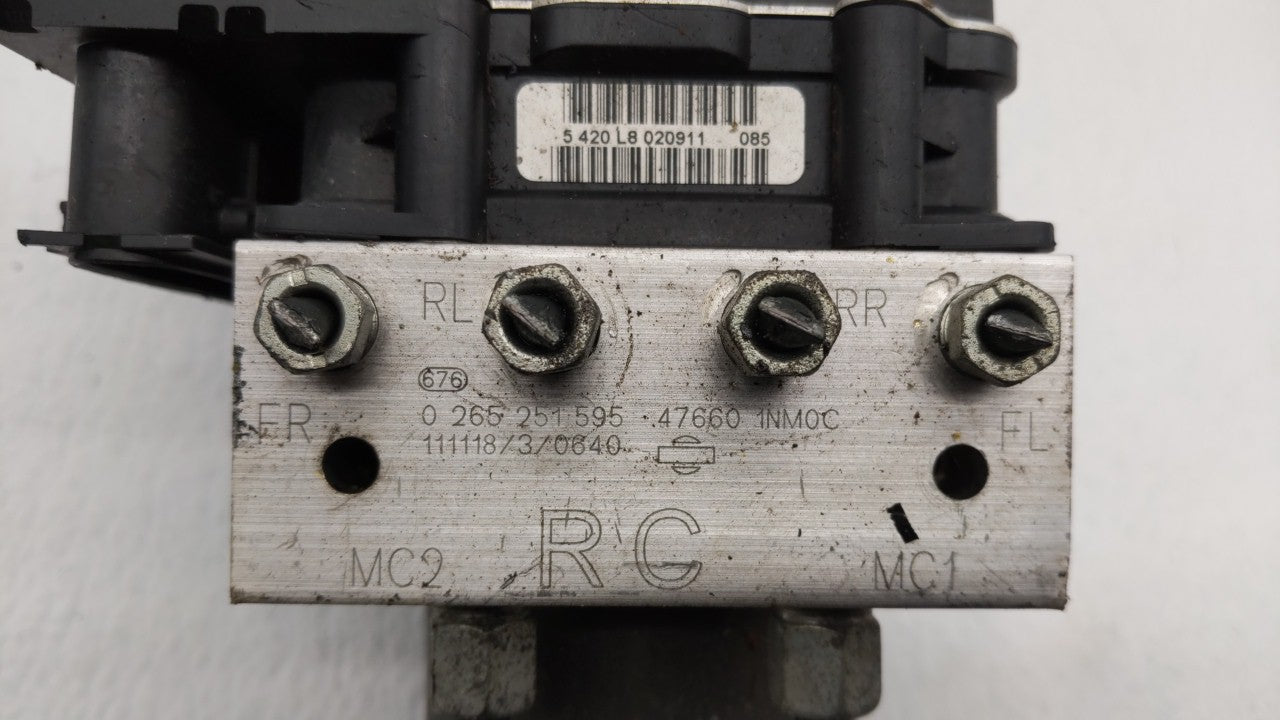 2011-2013 Infiniti G37 ABS Pump Control Module Replacement P/N:47660 1NM0C Fits Fits 2011 2012 2013 2015 OEM Used Auto Parts