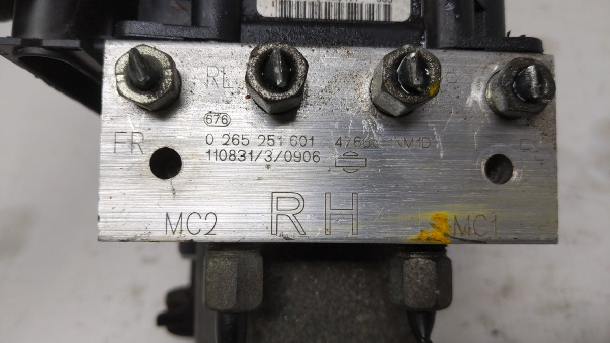 2011-2013 Infiniti G37 Anti-Lock Brake ABS Pump Module Actuator OEM P/N:47660 1NM1D Fits Fits 2011 2012 2013 2015 OEM Used A
