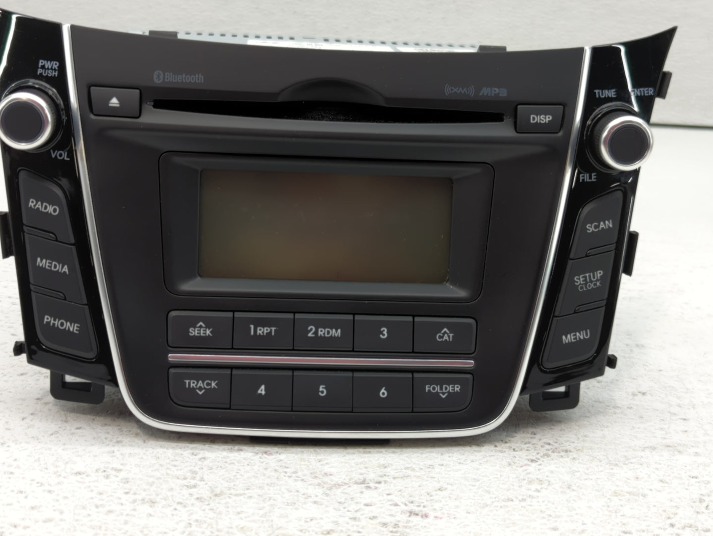 2010-2013 Infiniti G37 Radio AM FM Cd Player Receiver Replacement P/N:96170-A5160GU 25915 ZX74A Fits OEM Used Auto Parts - O