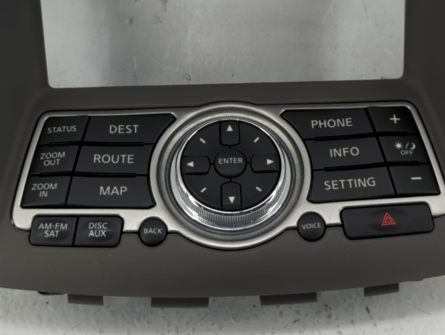 2011-2011 Infiniti G37 Radio Control Panel - Oemusedautoparts1.com