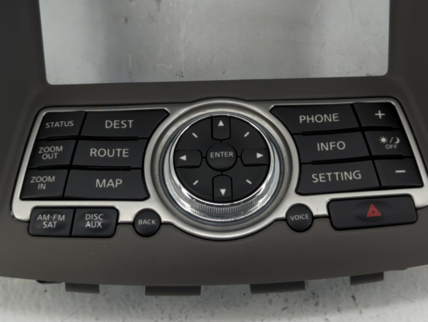2011-2011 Infiniti G37 Radio Control Panel - Oemusedautoparts1.com