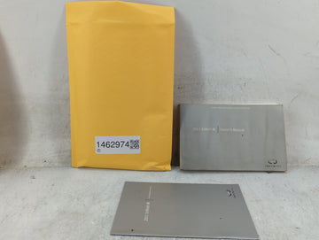 2011 Infiniti M37 Owners Manual Book Guide P/N:QR1E0Y51U0 OEM Used Auto Parts - Oemusedautoparts1.com