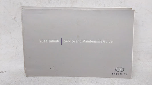 2011 Infiniti Qx50 Owners Manual Book Guide OEM Used Auto Parts