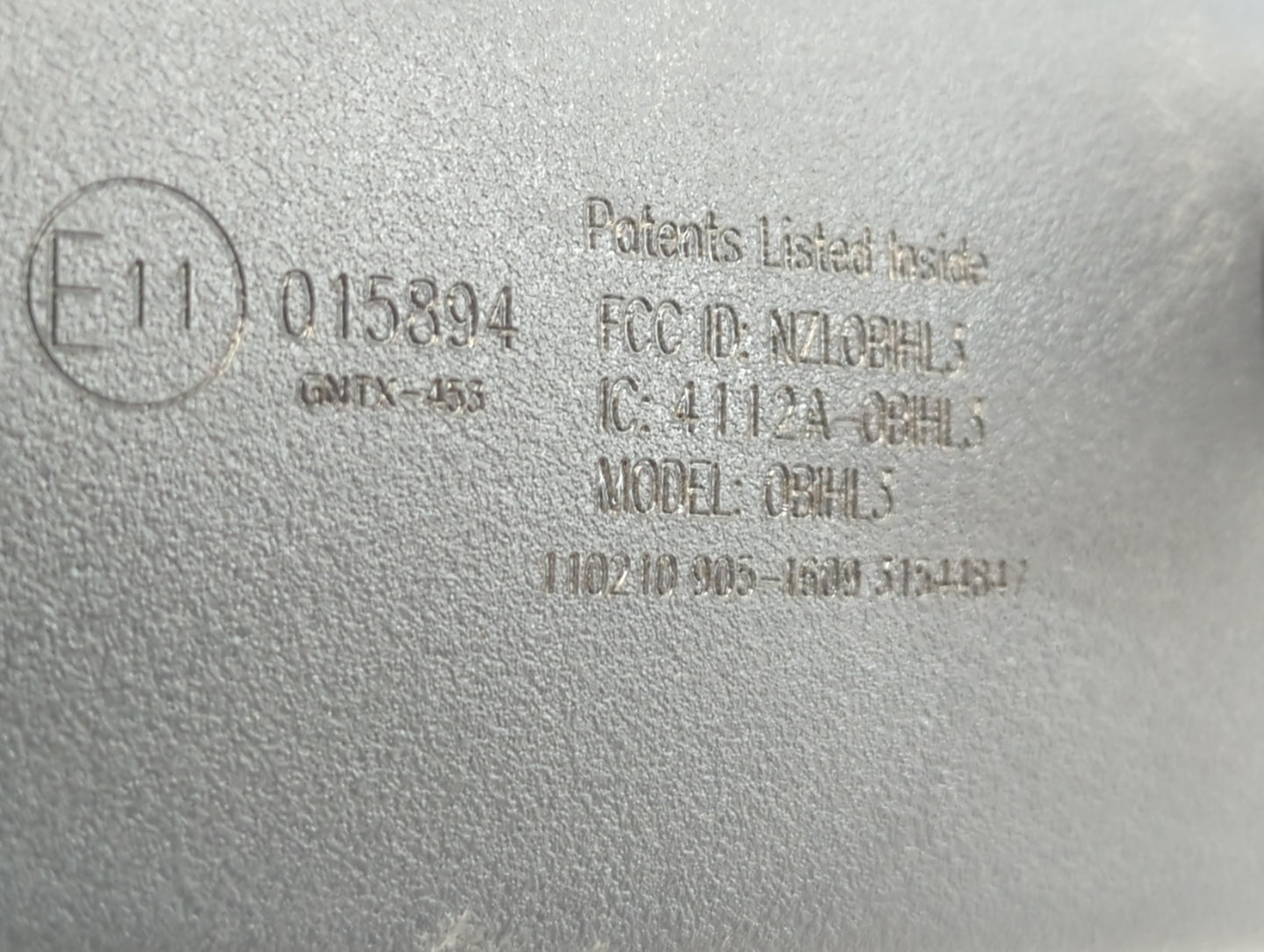 2011-2012 Infiniti Qx56 Interior Rear View Mirror Replacement OEM P/N:E11015894 Fits Fits 2007 2008 2009 2010 2011 2012 2013