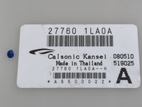 2011-2012 Infiniti Qx56 Temperature Control Module 27760 1la0a - Oemusedautoparts1.com