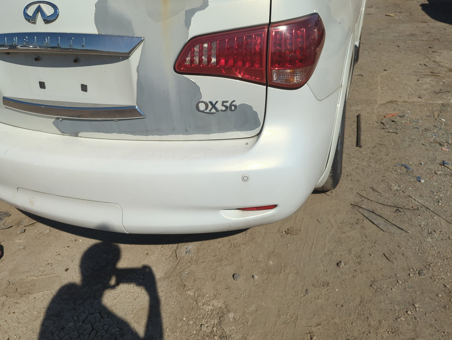 2011-2013 Infiniti Qx56 Rear Bumper Assembly Oem - Oemusedautoparts1.com