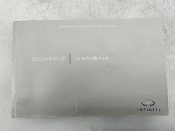 2011 Infiniti Qx56 Owners Manual Book Guide P/N:OM1E 0Z62U1 OEM Used Auto Parts - Oemusedautoparts1.com
