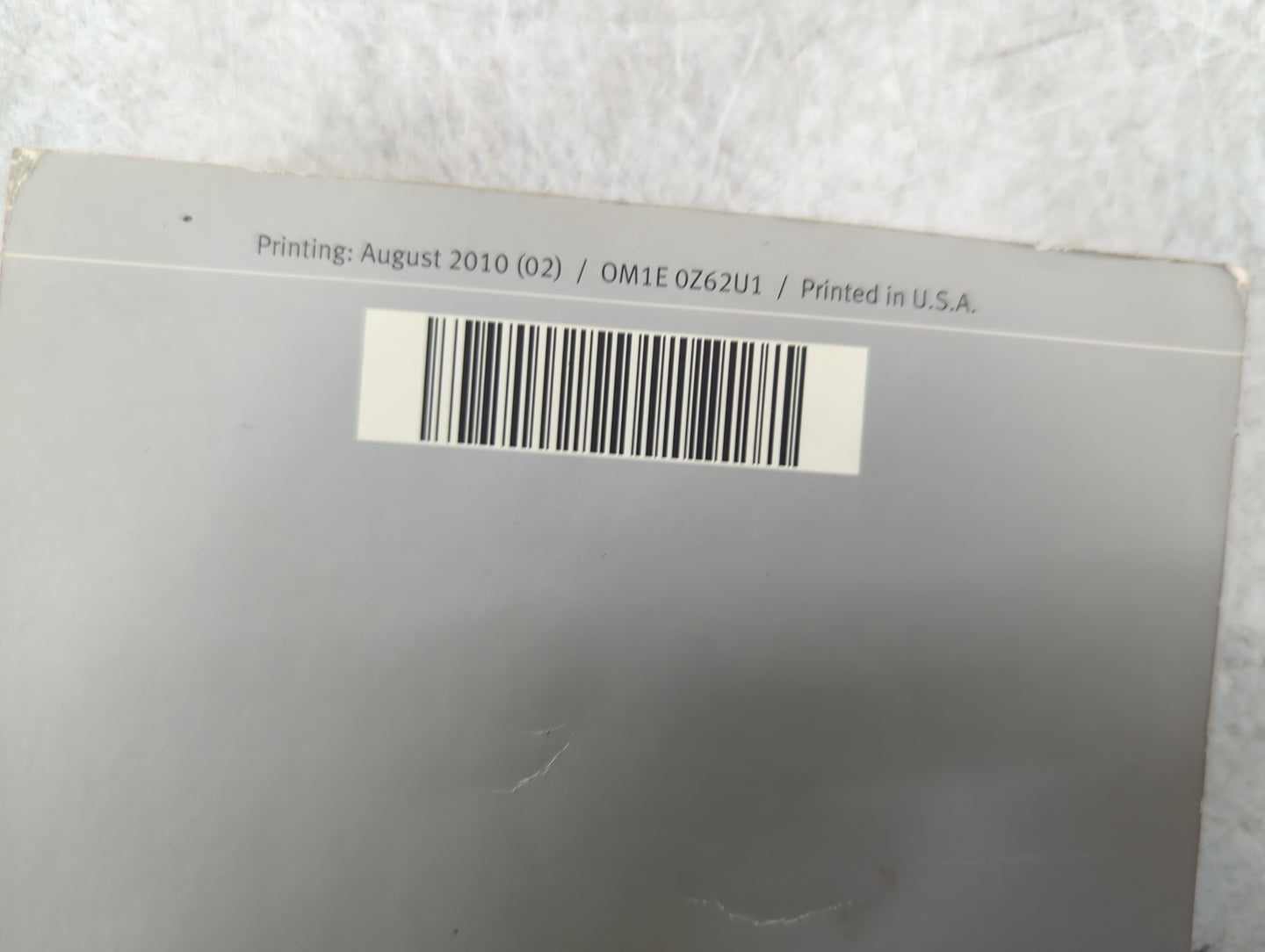 2011 Infiniti Qx56 Owners Manual Book Guide P/N:OM1E 0Z62U1 OEM Used Auto Parts - Oemusedautoparts1.com