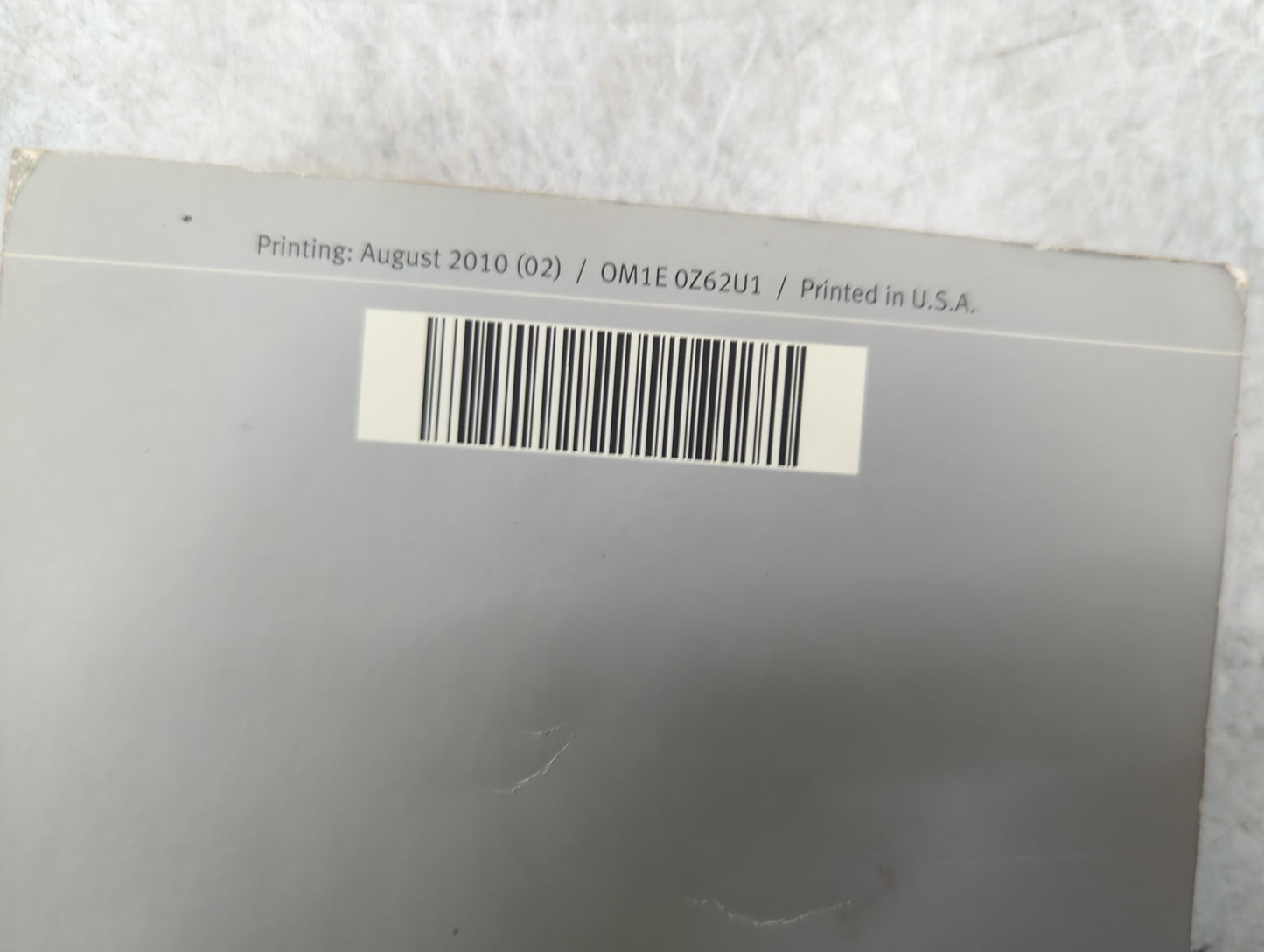 2011 Infiniti Qx56 Owners Manual Book Guide P/N:OM1E 0Z62U1 OEM Used Auto Parts - Oemusedautoparts1.com