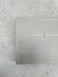 2011 Infiniti Qx56 Owners Manual Book Guide P/N:OM1E 0Z62U1 OEM Used Auto Parts - Oemusedautoparts1.com