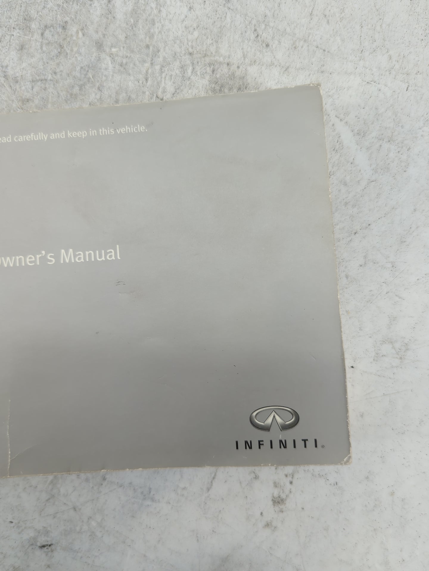 2011 Infiniti Qx56 Owners Manual Book Guide P/N:OM1E 0Z62U1 OEM Used Auto Parts - Oemusedautoparts1.com