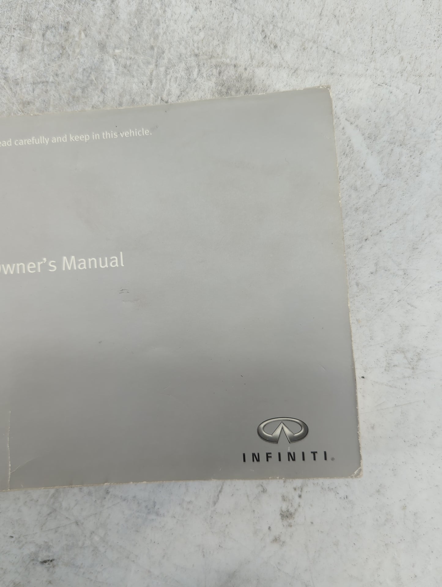 2011 Infiniti Qx56 Owners Manual Book Guide P/N:OM1E 0Z62U1 OEM Used Auto Parts - Oemusedautoparts1.com