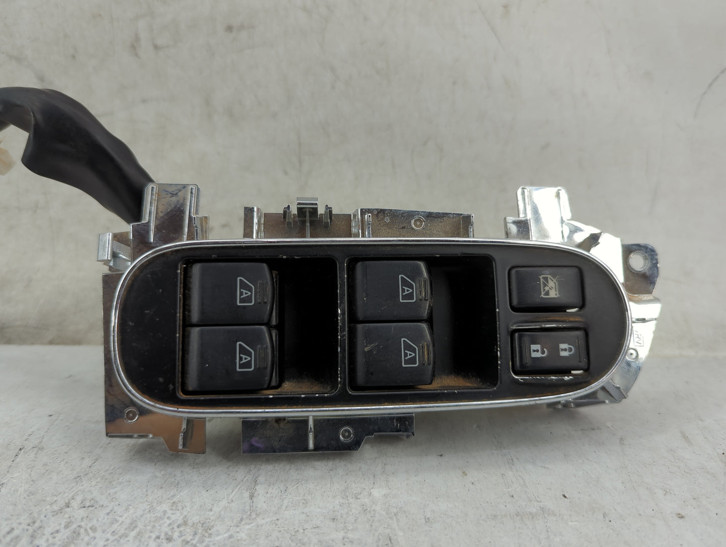 2011-2012 Infiniti Qx56 Master Power Window Switch Replacement Driver Side Left P/N:809611LA0A Fits Fits 2011 2012 OEM Used 