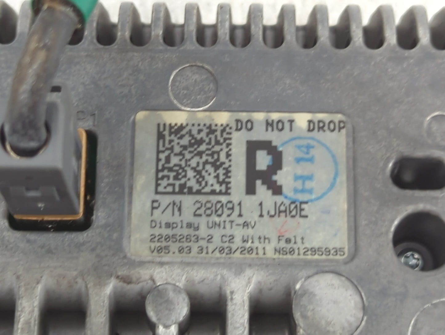 2011-2013 Infiniti Qx56 Information Display Screen 1487123 - Oemusedautoparts1.com