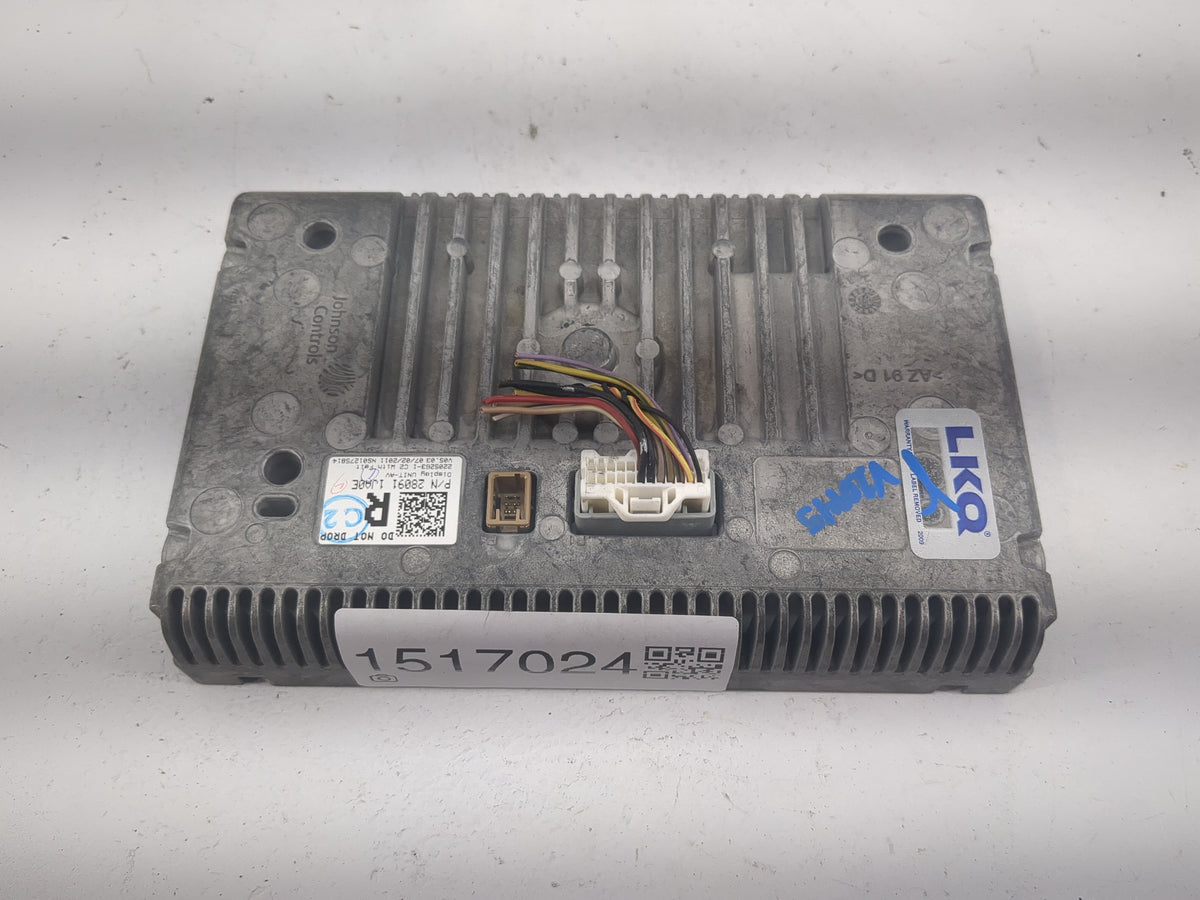 2011-2013 Infiniti Qx56 Information Radio Display Screen 1517024 - Oemusedautoparts1.com