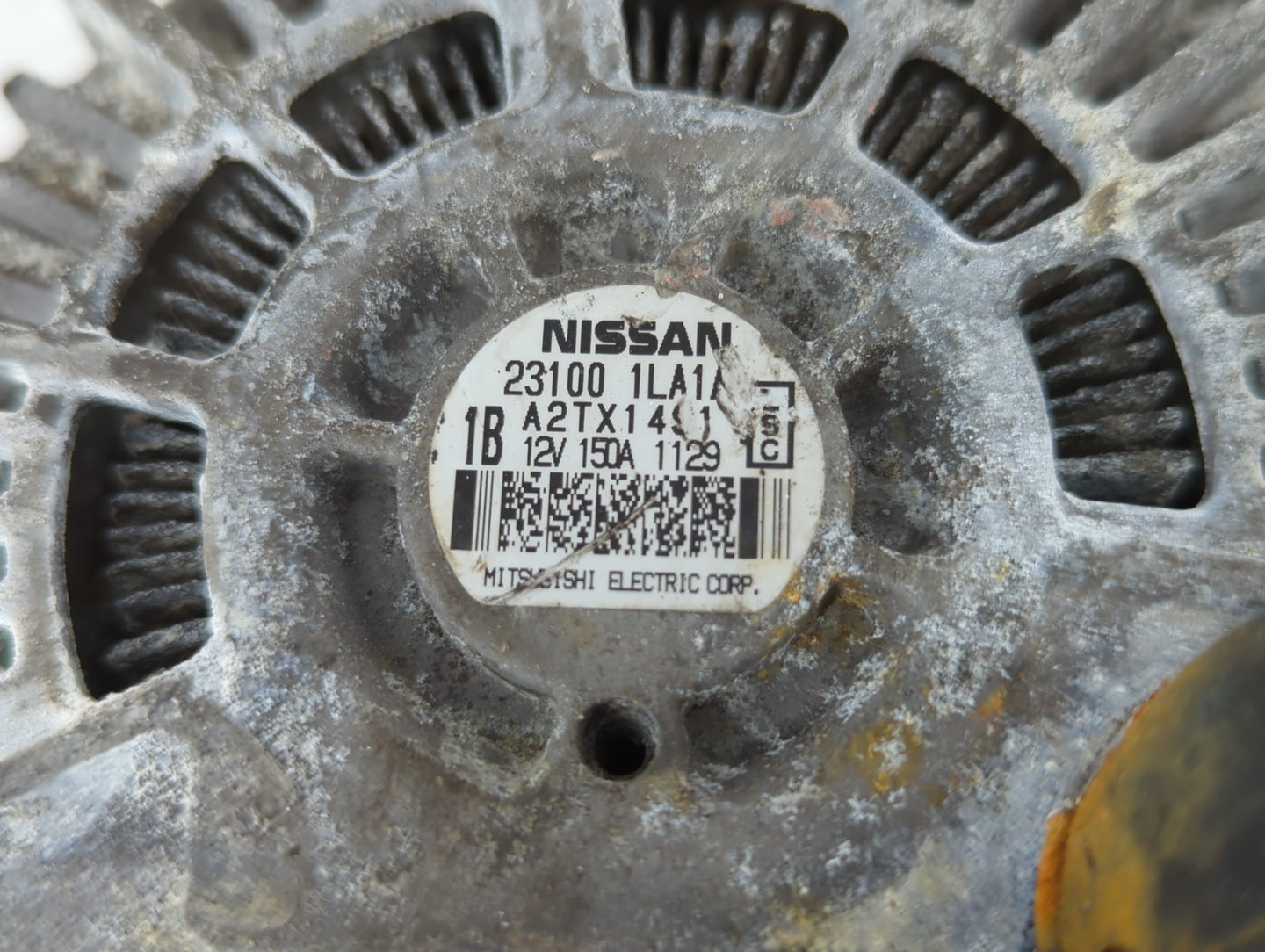 2011 Infiniti Qx60 Alternator Replacement Generator Charging Assembly Engine OEM P/N:23100 1LA1A Fits OEM Used Auto Parts - 