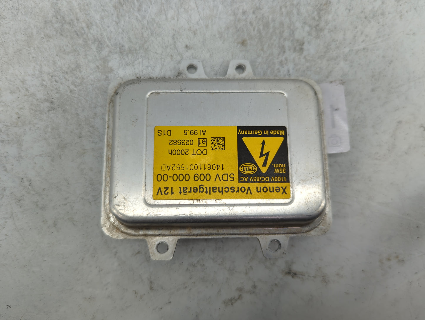 2009-2012 Jaguar Xf Headlight Ballast Head Light 1463111 - Oemusedautoparts1.com